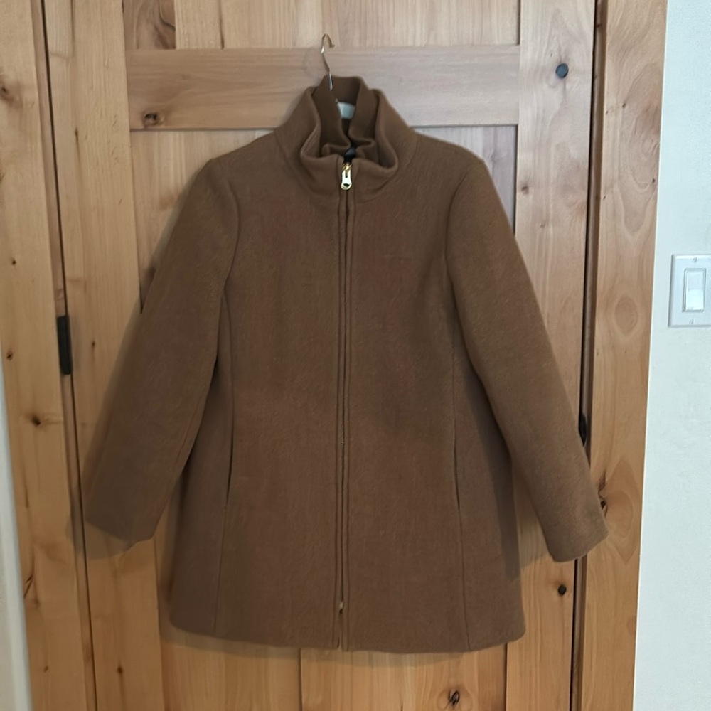J Crew wood jacket